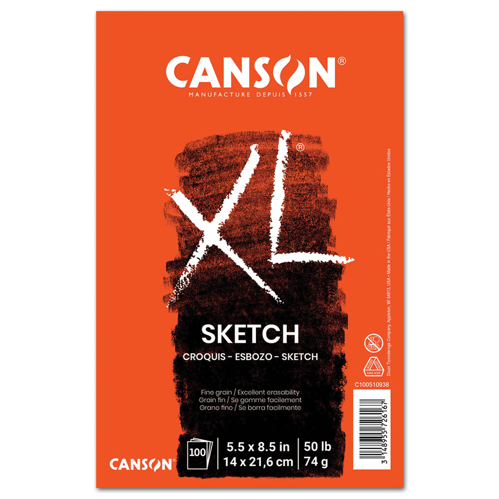 Canson XL Sketch Paper Pad 5.5"x8.5"