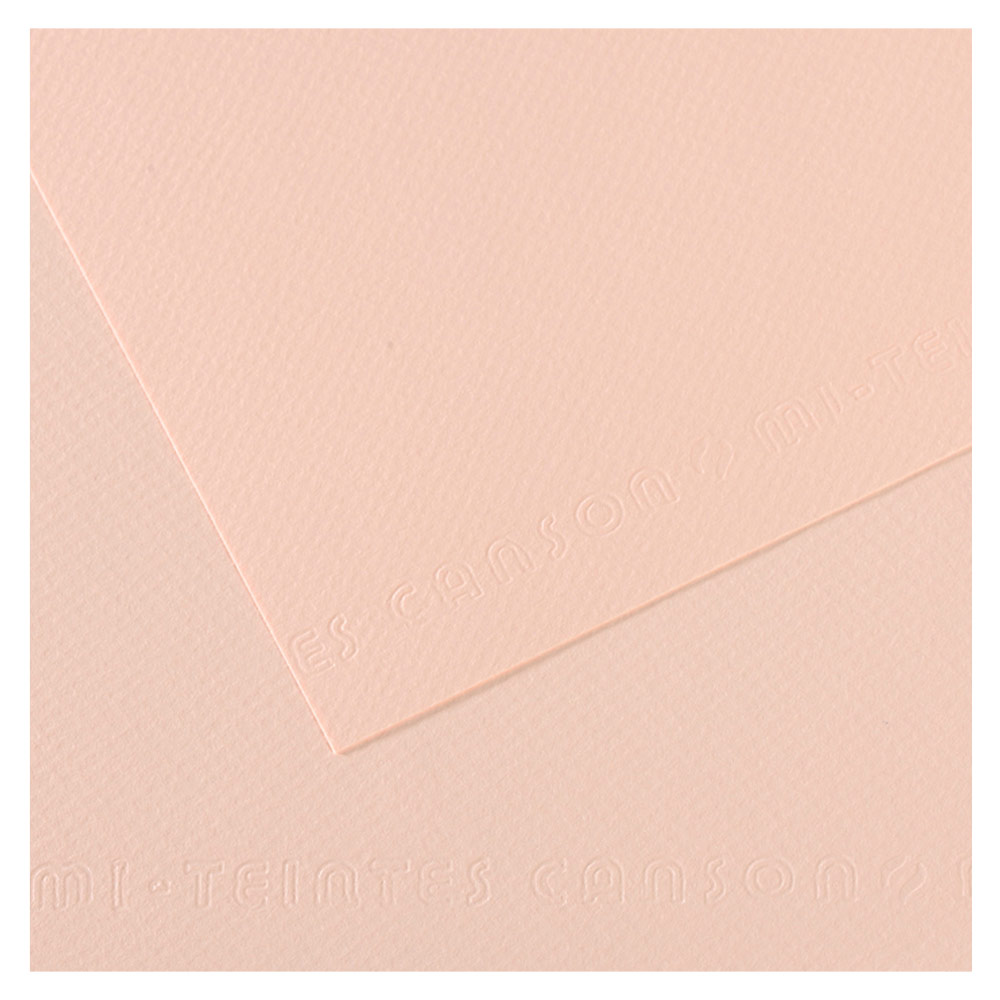 Canson Artist Series Mi-Teintes Pastel Paper 19"x25" Dawn Pink 103