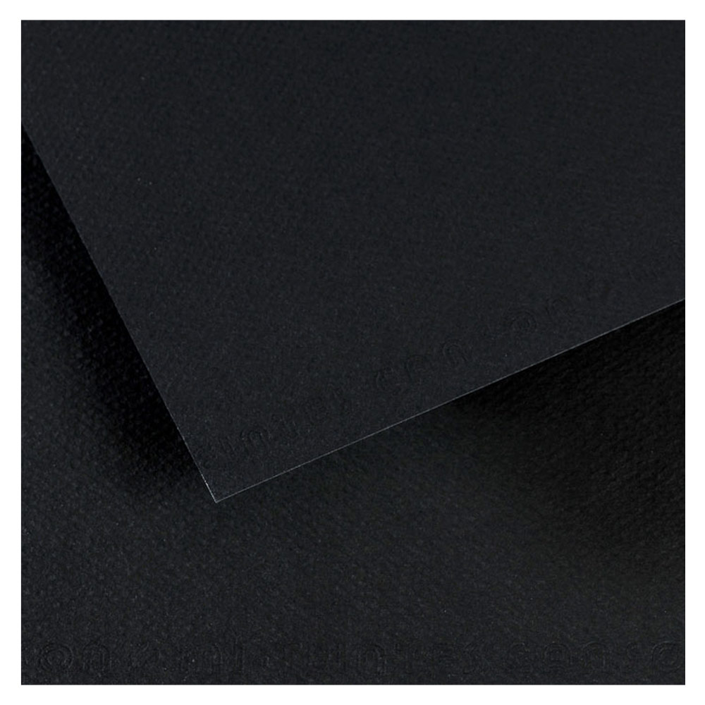 Canson Artist Series Mi-Teintes Pastel Paper 19"x25" Black 425