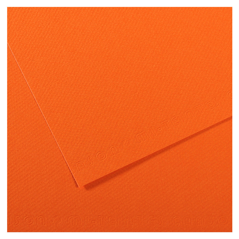 Canson Artist Series Mi-Teintes Pastel Paper 19"x25" Orange 453