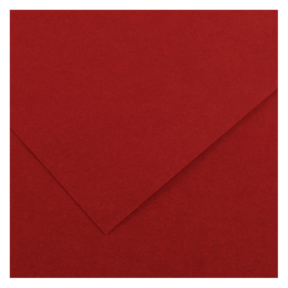 Canson Colorline Colored Paper 150gsm 19.5"x25.5" Dark Red