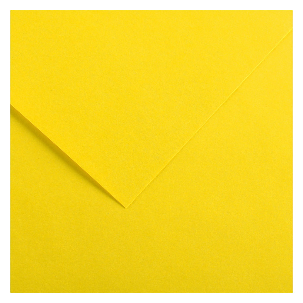Canson Colorline Colored Paper 300gsm 19.5"x25.5" Canary Yellow