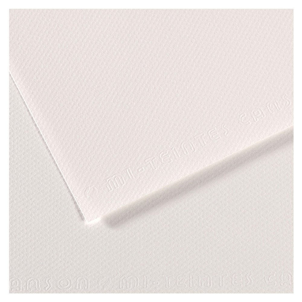 Canson Mi-Teintes Artist Series Pastel Paper 19"x25" Cloudy White 180