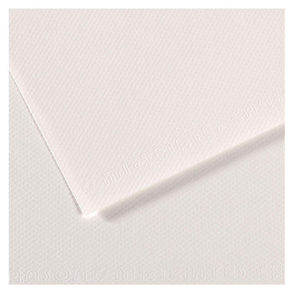 Canson Artist Series Mi-Teintes Pastel Paper 19"x25" Cloudy White 180