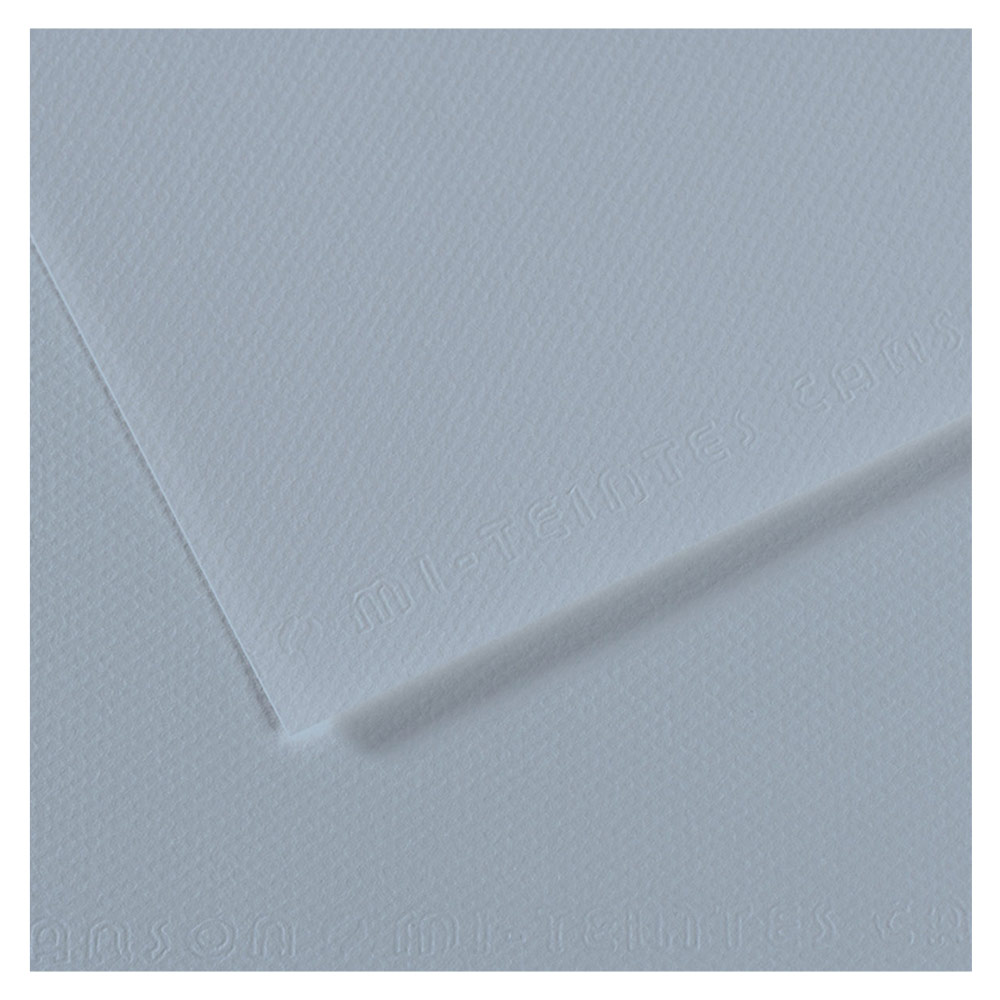 Canson Mi-Teintes Artist Series Pastel Paper 19"x25" Steel Blue 182