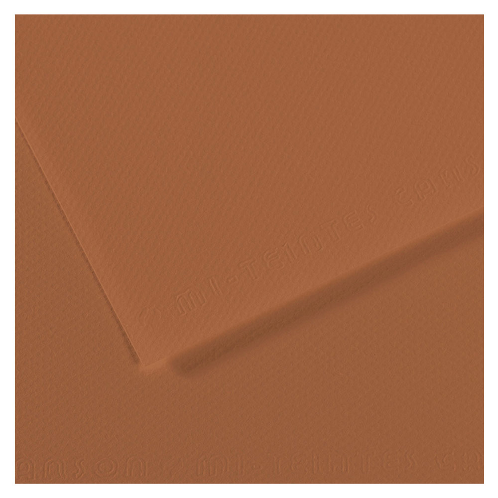 Canson Mi-Teintes Artist Series Pastel Paper 19"x25" Cinnamon 187