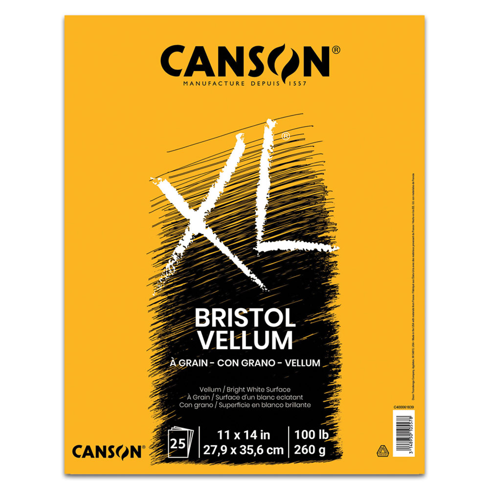 Foundation Series: Bristol Vellum - 11" x 14"