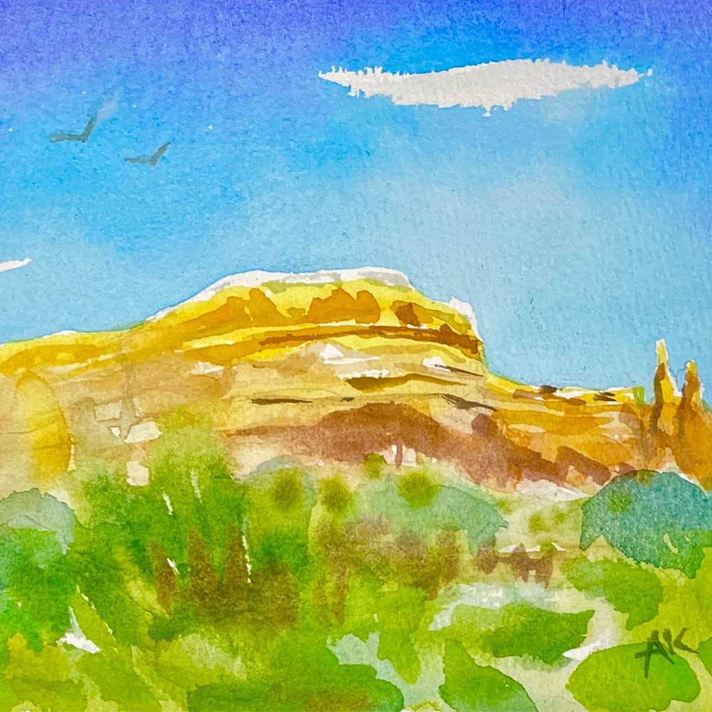 Beginning Watercolor Part 2 with Anne Kupillas
