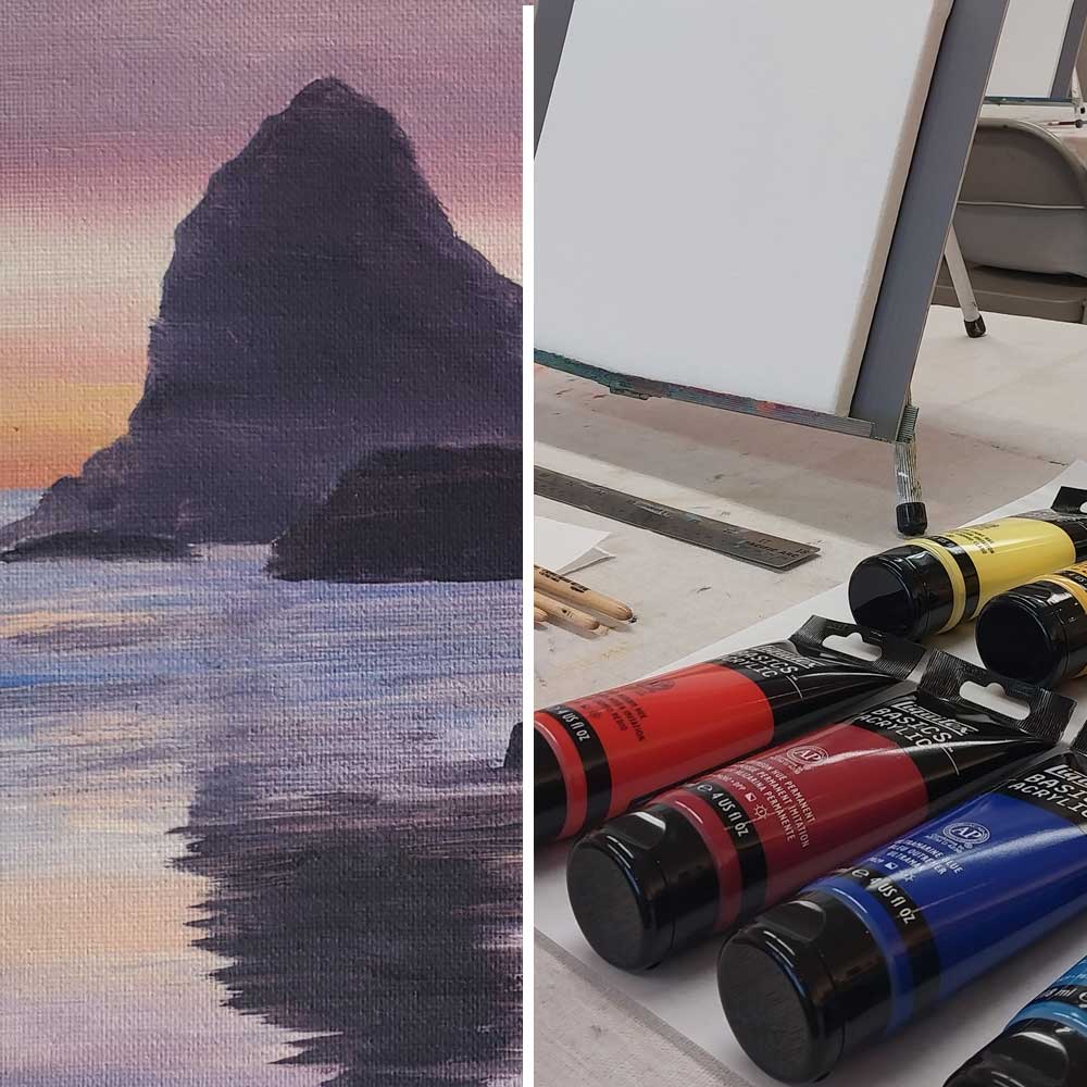 In The Studio Acrylic Step By Step With Sarah Mccourt