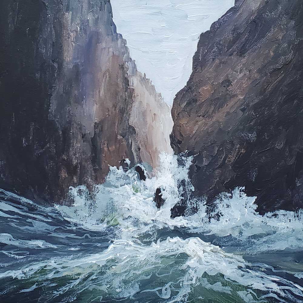 Seascapes: Step by Step in Acrylic with Sarah McCourt 5/8