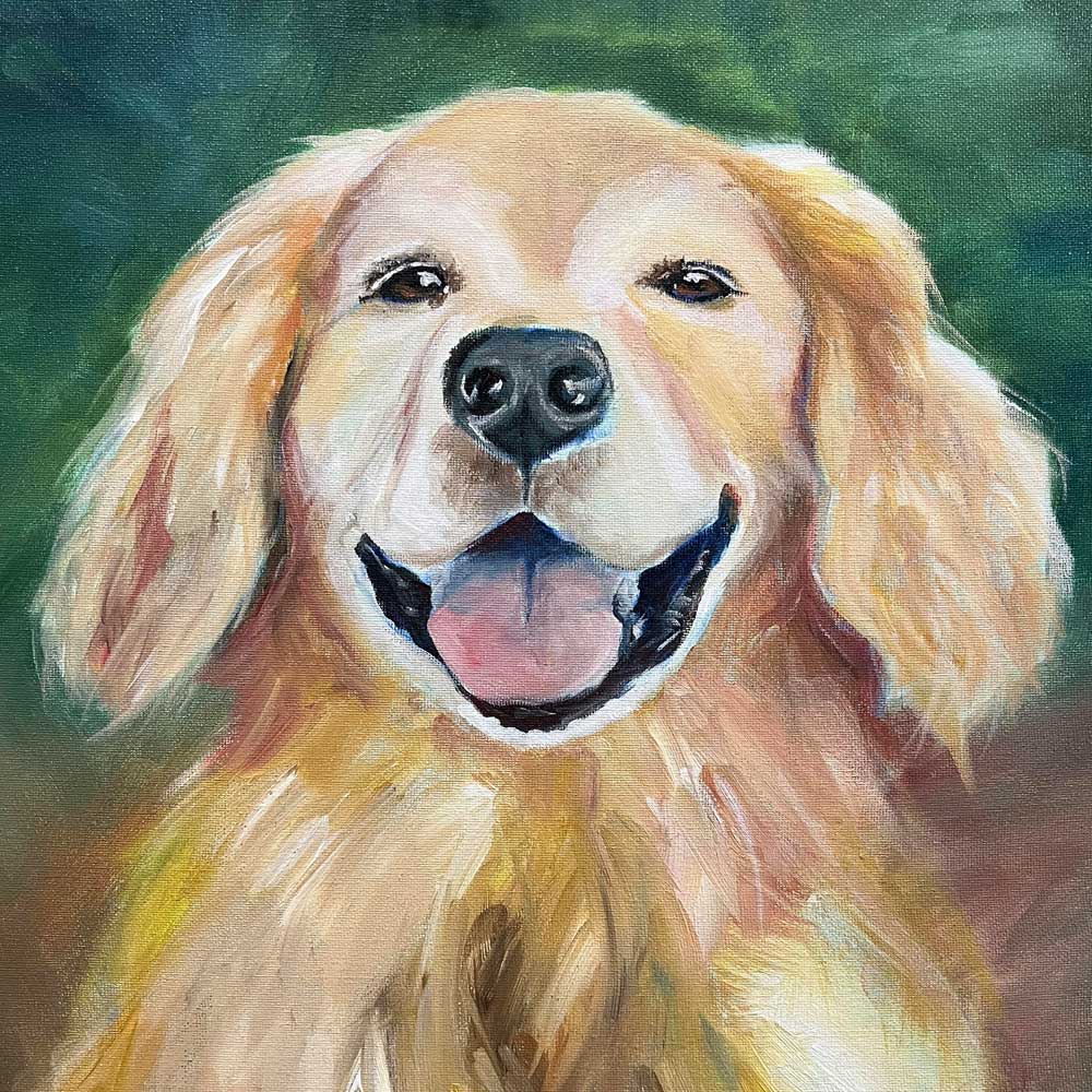 Pet Portraits in Acrylic with Sarah Lew