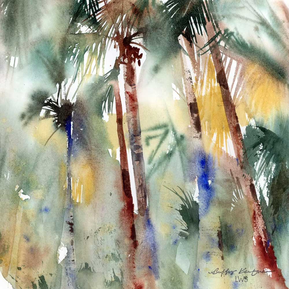 Poured Watercolor Florals with Buffy Kaufman 7/26