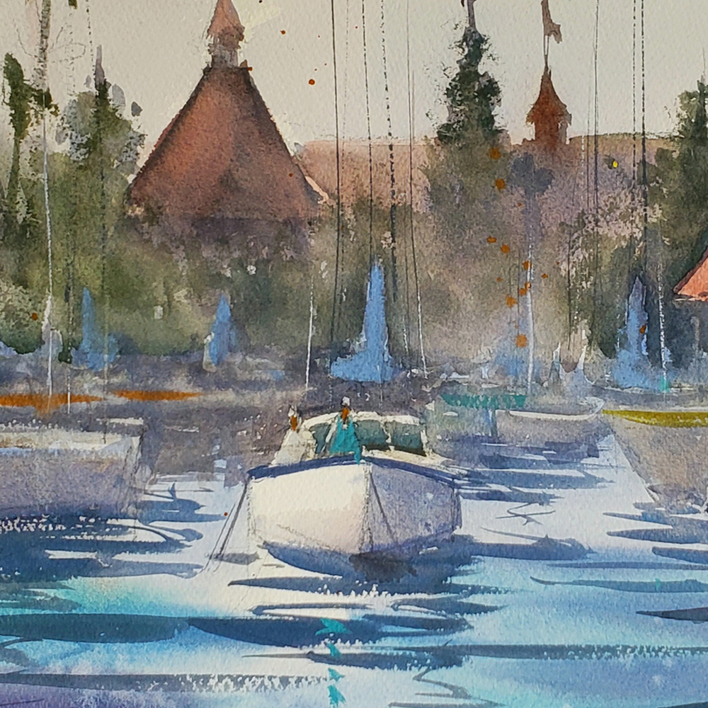In The Studio: Plein Air Watercolor with Keiko Tanabe