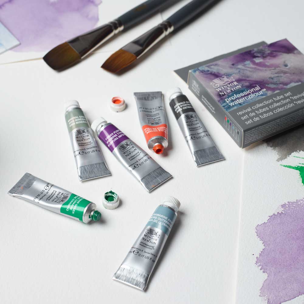 In the Studio: W&N Watercolor Pro and Cotman 3/23