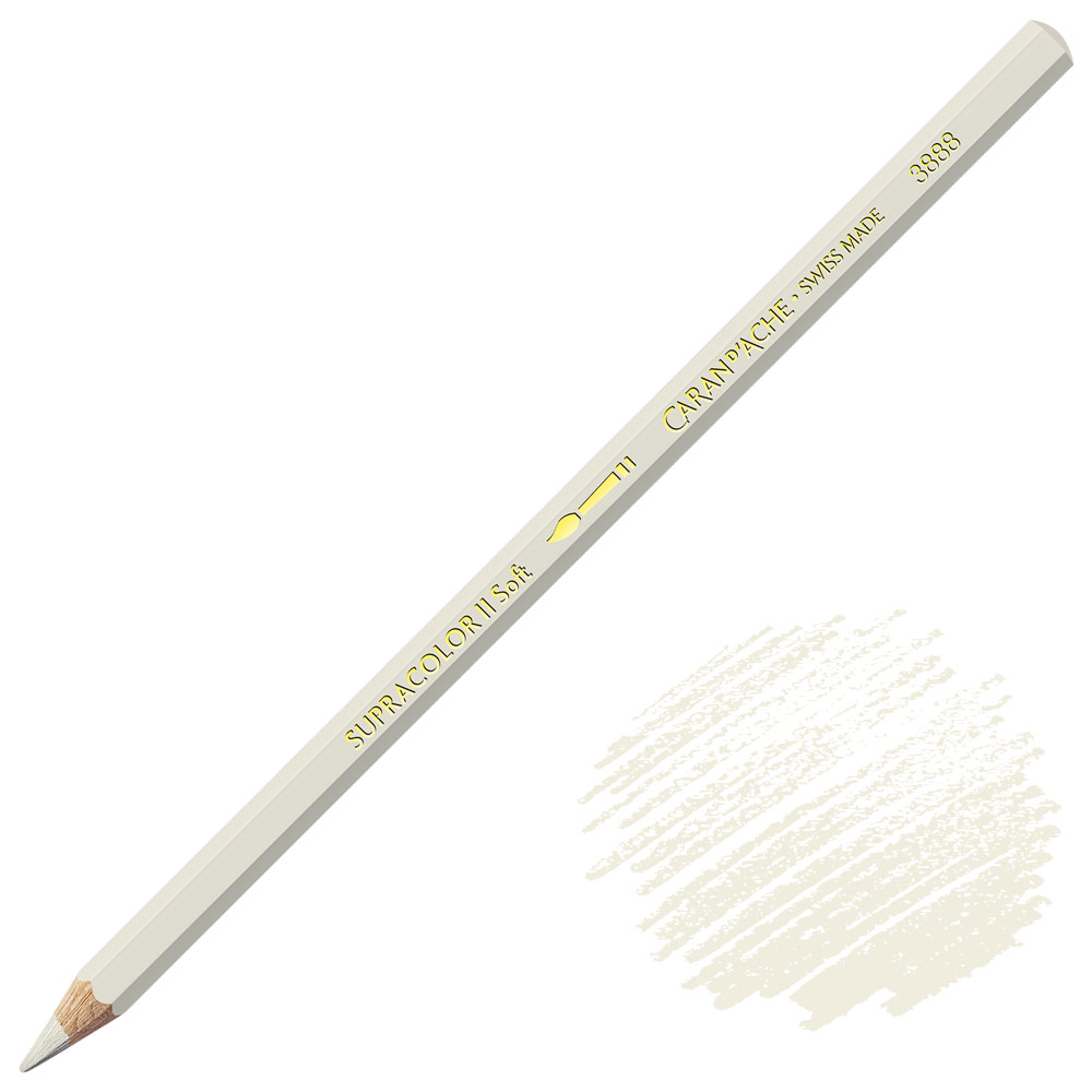 Caran d'Ache Supracolor Soft Aquarelle Color Pencil Ash Grey