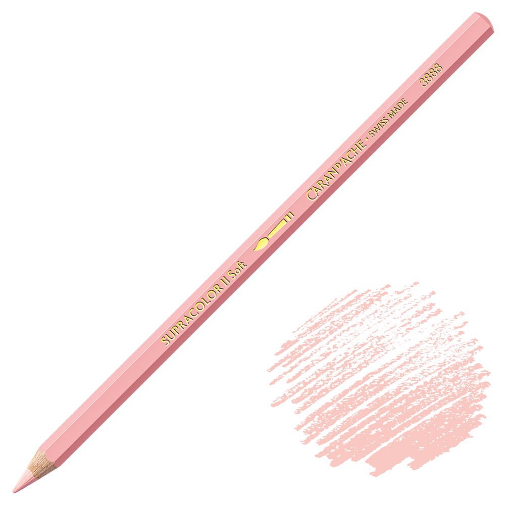 Caran d'Ache Supracolor Soft Aquarelle Color Pencil Granite Rose