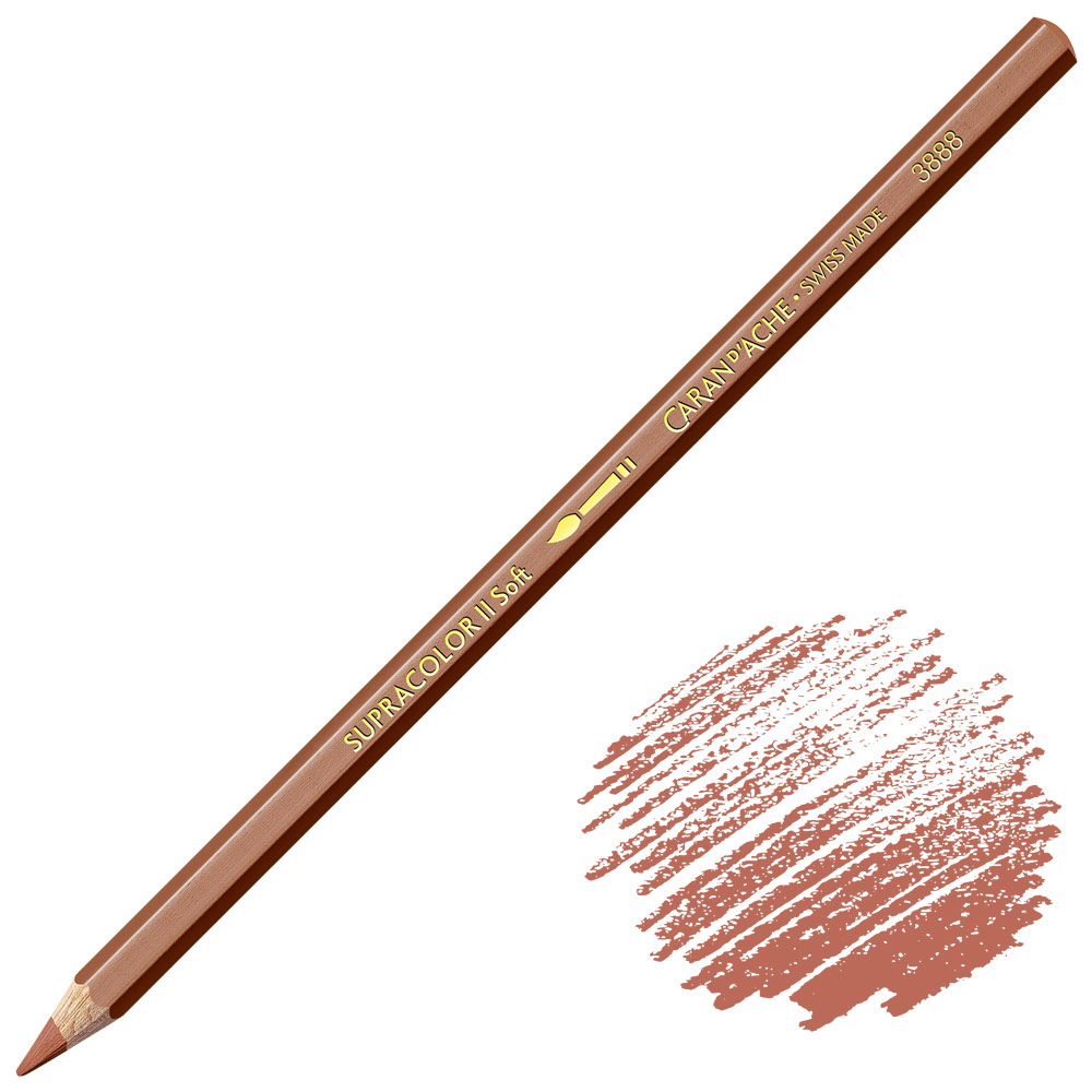 Caran d'Ache Supracolor Soft Aquarelle Color Pencil Bronze