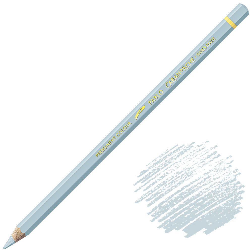 Caran d'Ache Pablo Permanent Colour Pencil 004 Steel Grey