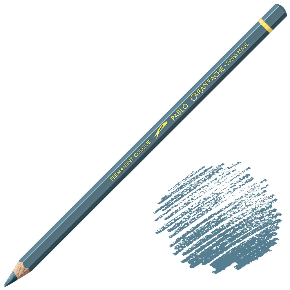 Caran d'Ache Pablo Permanent Colour Pencil 007 Dark Grey