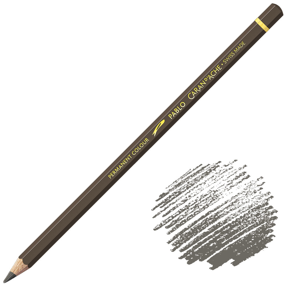 Caran d'Ache Pablo Permanent Colour Pencil 049 Umber