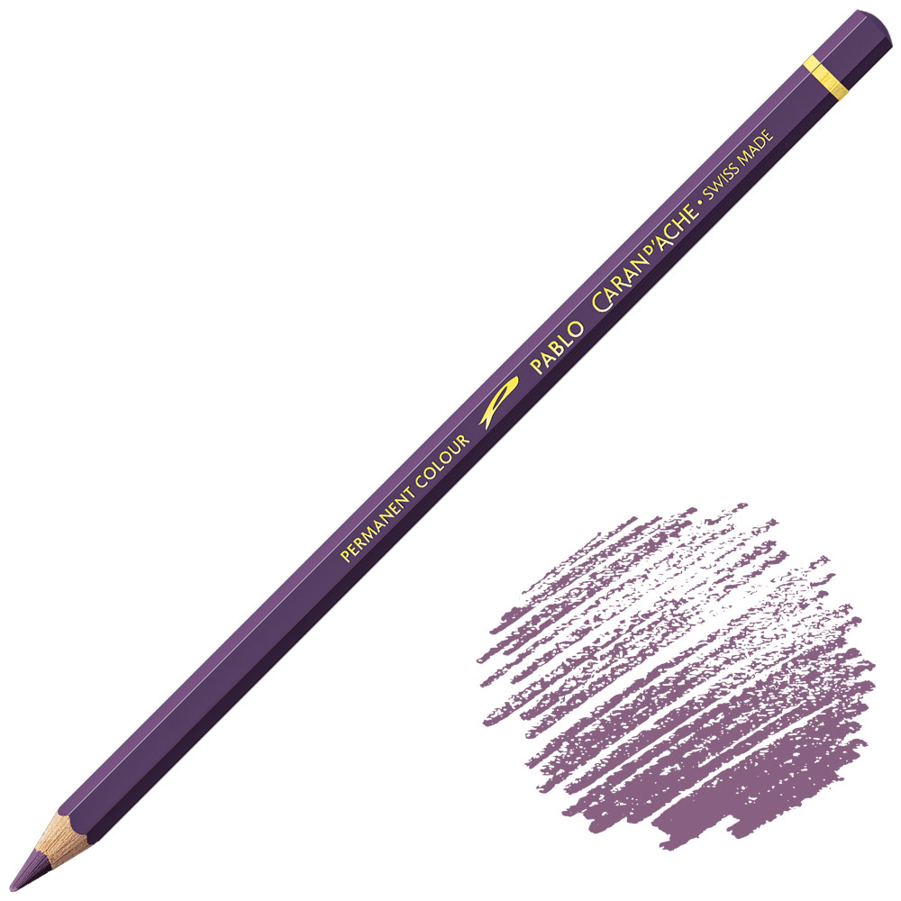 Caran d'Ache Pablo Permanent Colour Pencil 099 Aubergine