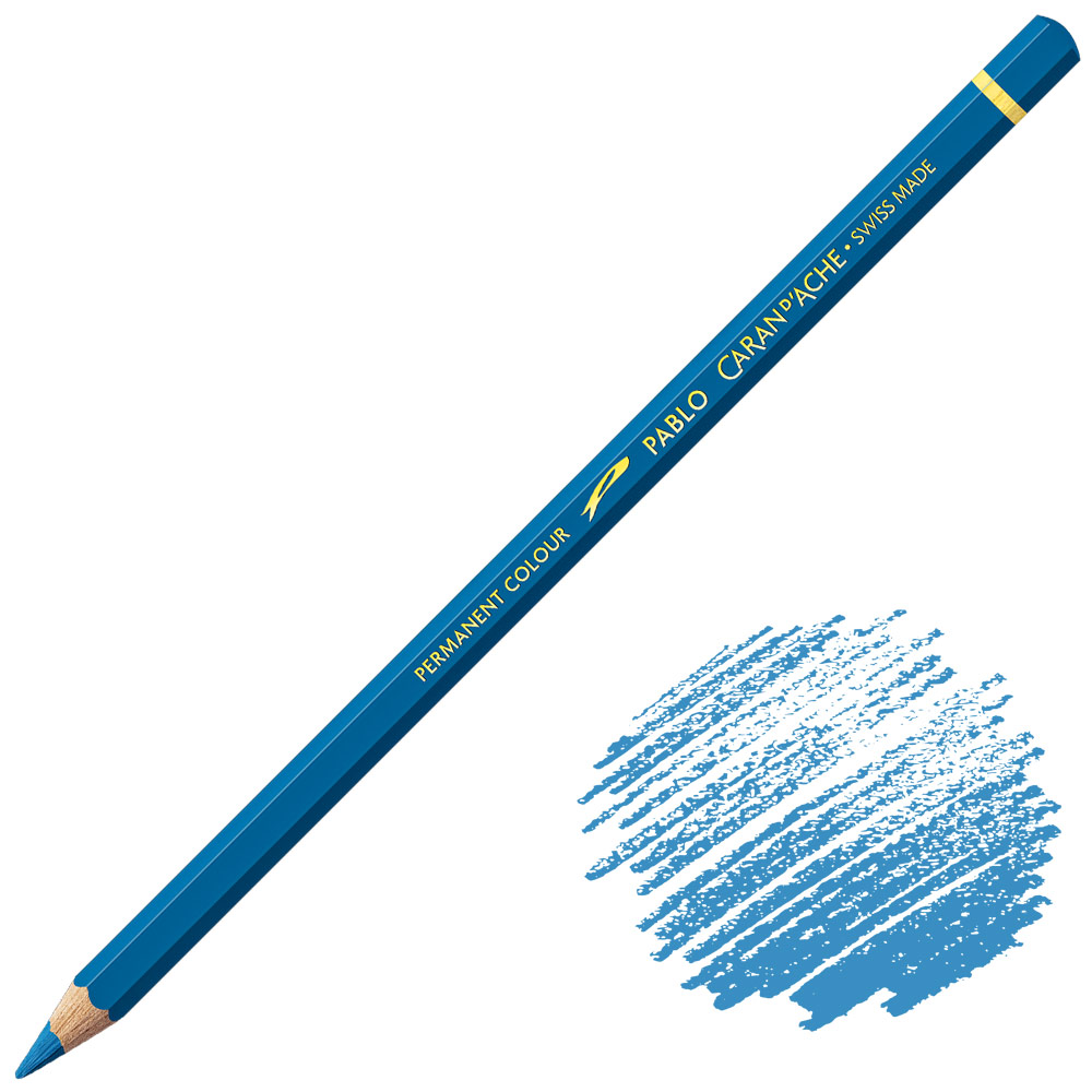 Caran d'Ache Pablo Permanent Colour Pencil 169 Marine Blue