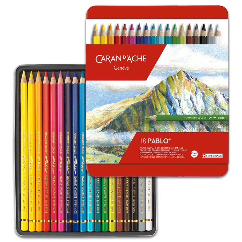 Caran d'Ache Pablo Colored Pencils & Sets