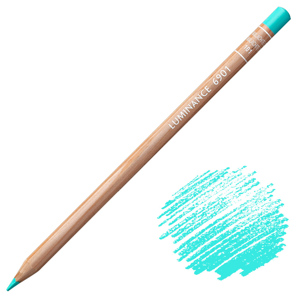 Caran d'Ache Luminance 6901 Colored Pencil 181 Light Malachite Green