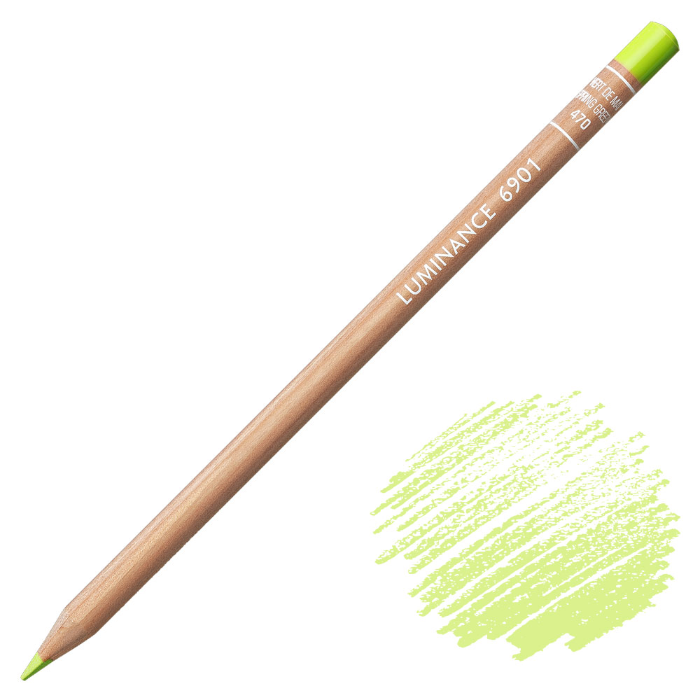 Caran d'Ache Luminance 6901 Colored Pencil 407 Spring Green