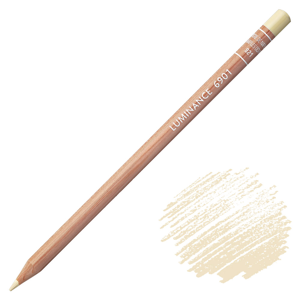 Caran d'Ache Luminance 6901 Colored Pencil 821 Naples Ochre
