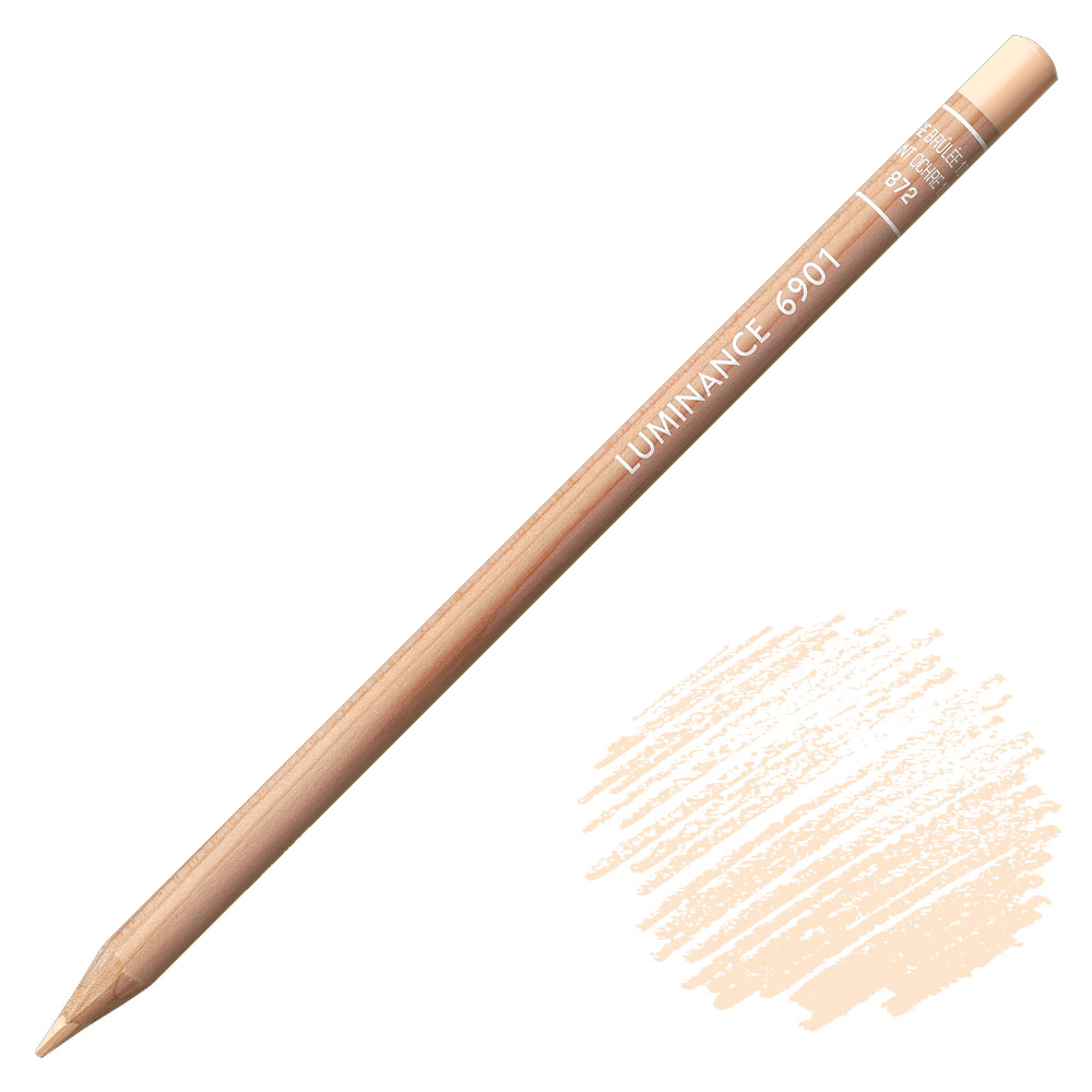 Caran d'Ache Luminance Pencil Brown Ochre 10%