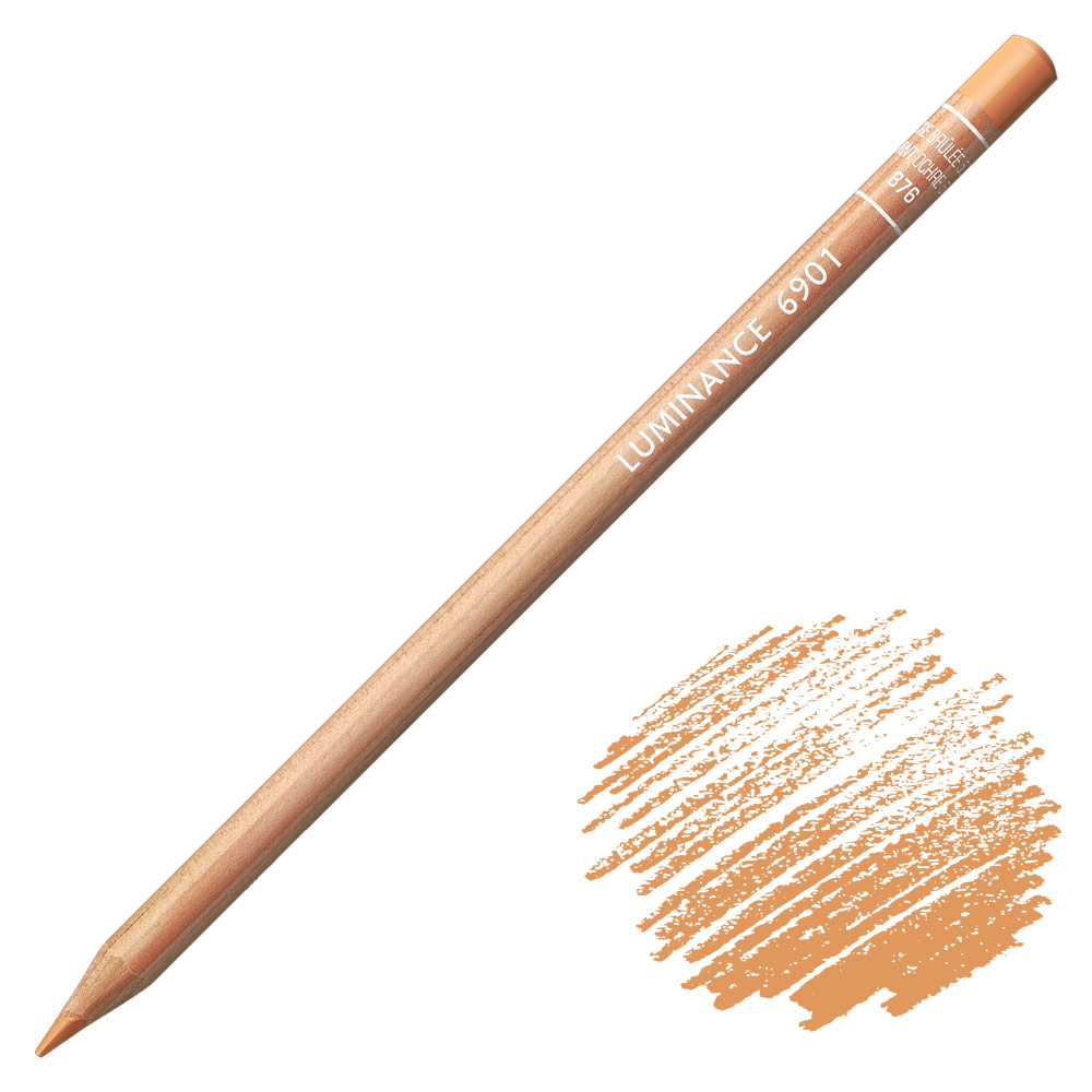 Caran d'Ache Luminance Colored Pencil - Burnt Ochre