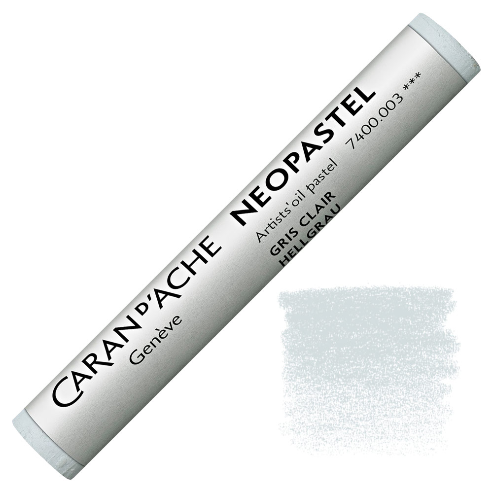 Caran d'Ache Neopastel Artists' Oil Pastel Light Grey