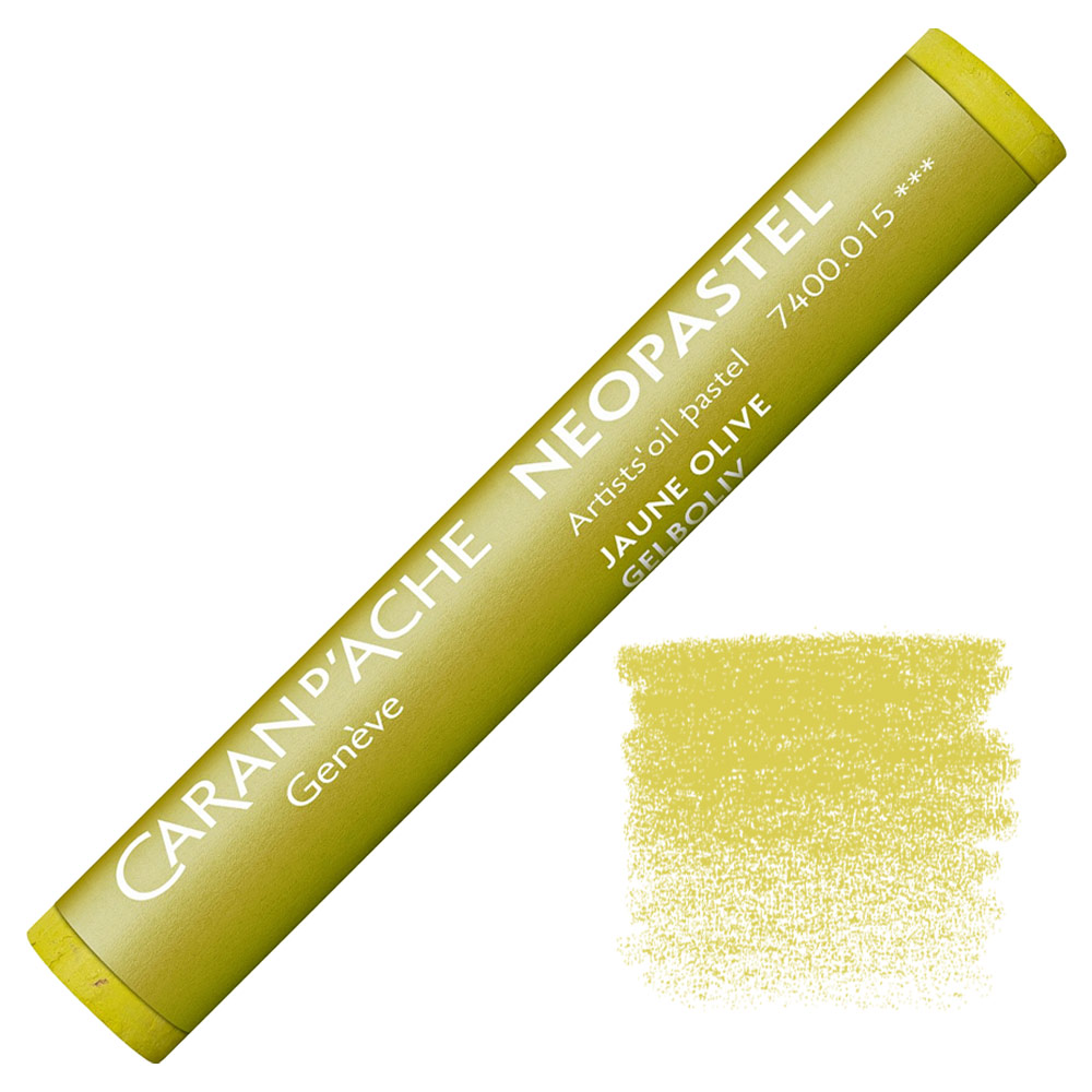 Caran d'Ache Neopastel Artists' Oil Pastel Olive Yellow