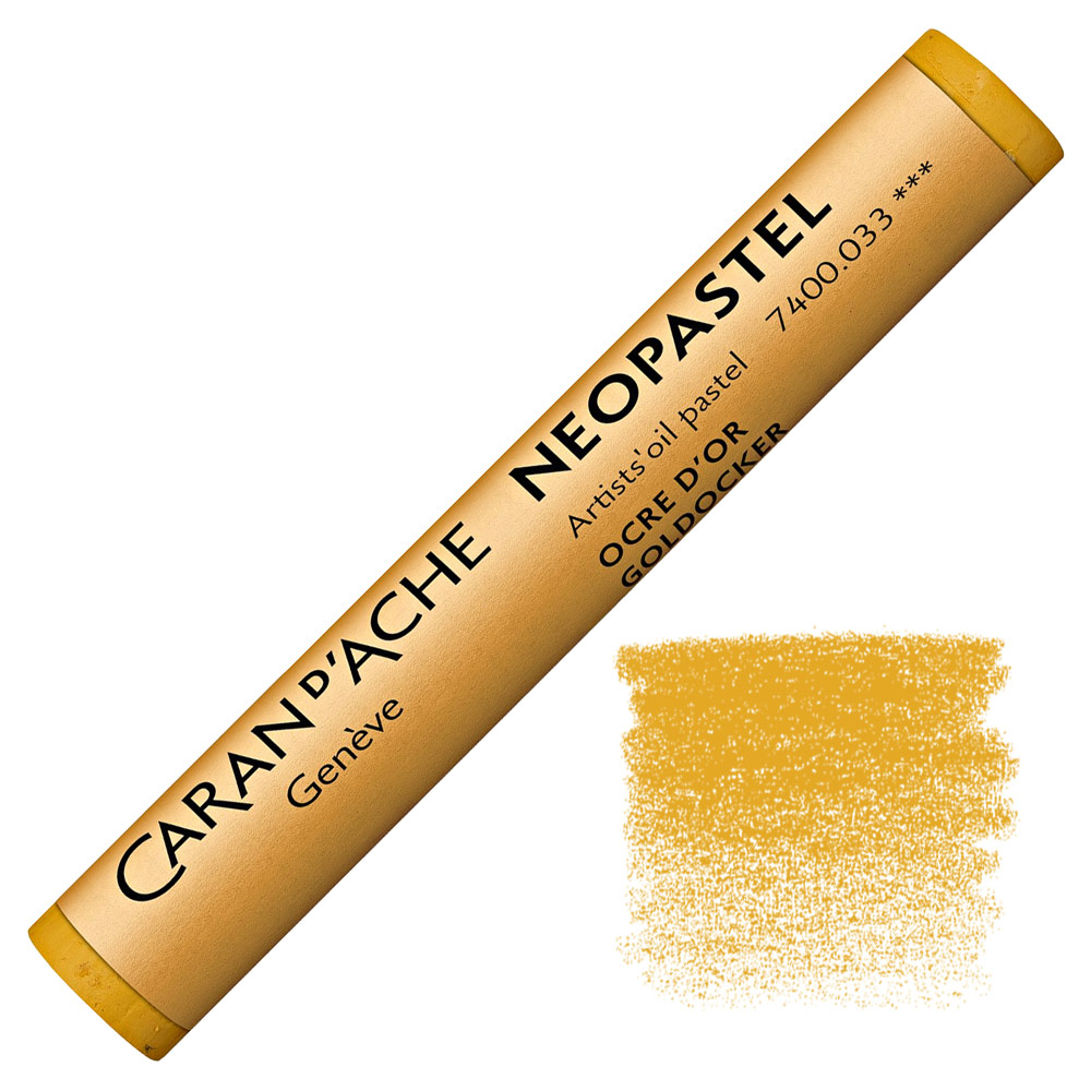 Caran d'Ache Neopastel Artists' Oil Pastel Golden Ochre