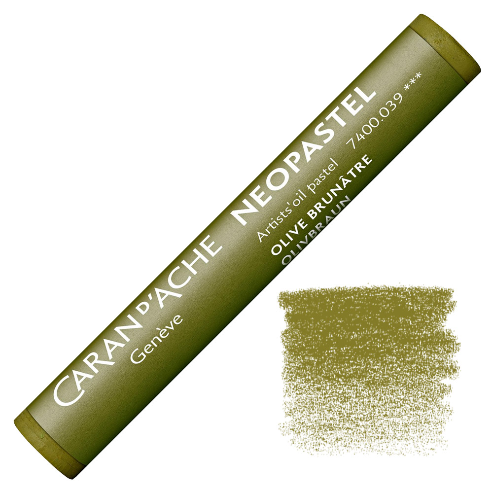 Caran d'Ache Neopastel Artists' Oil Pastel Olive Brown