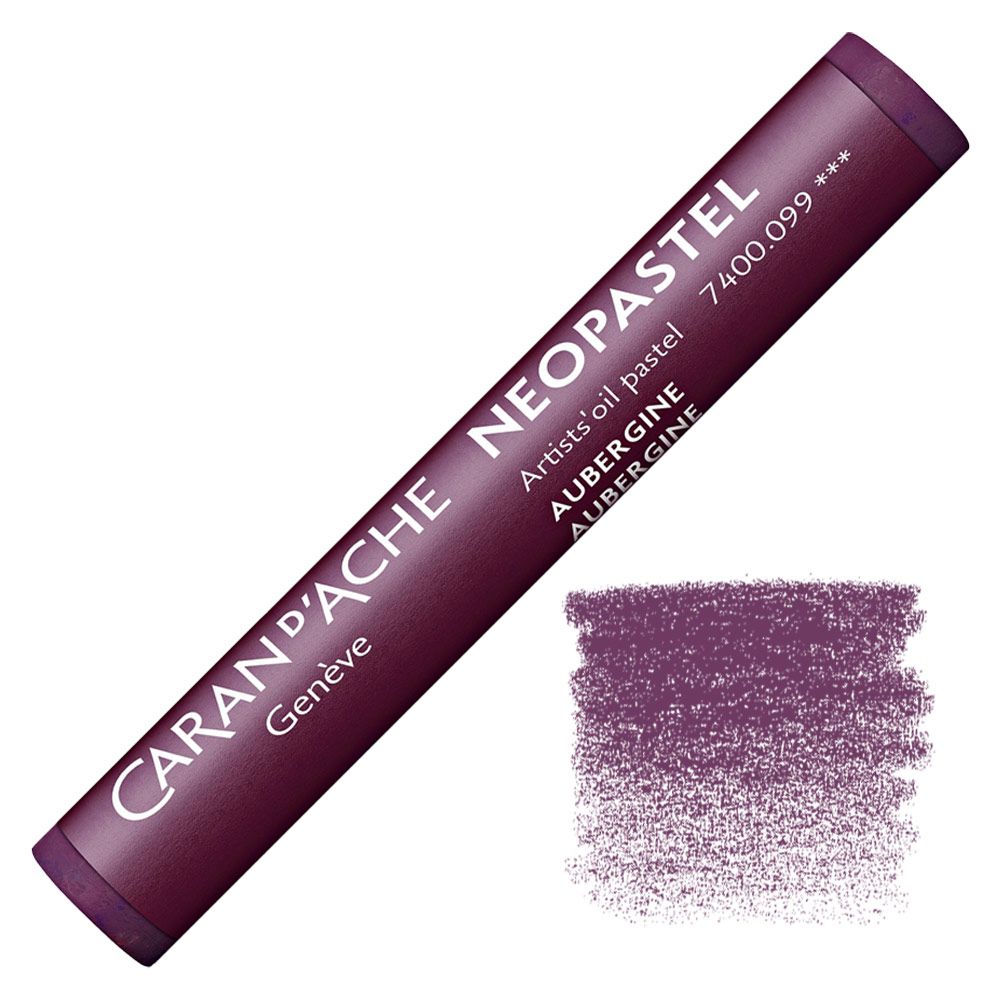 Caran d'Ache Neopastel Artists' Oil Pastel Aubergine