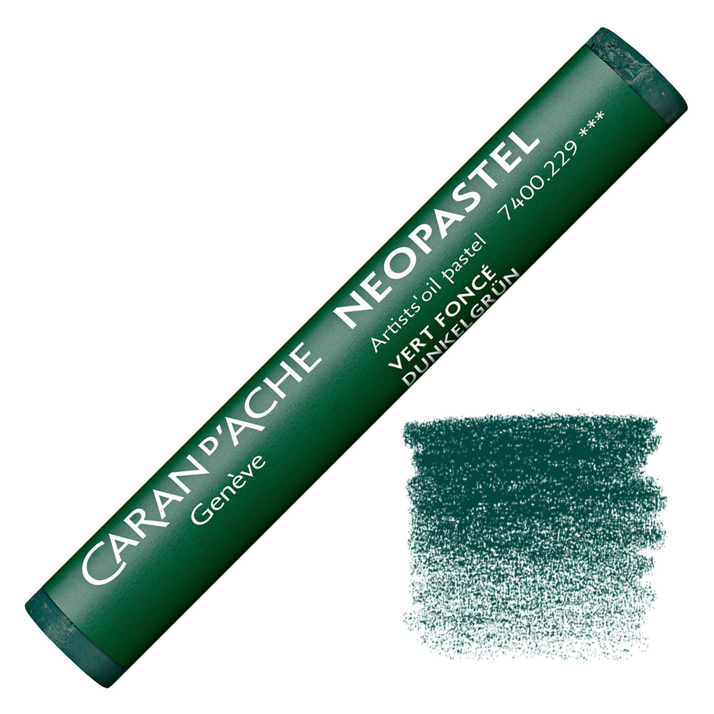 Caran d'Ache Neopastel Artists' Oil Pastel Dark Green