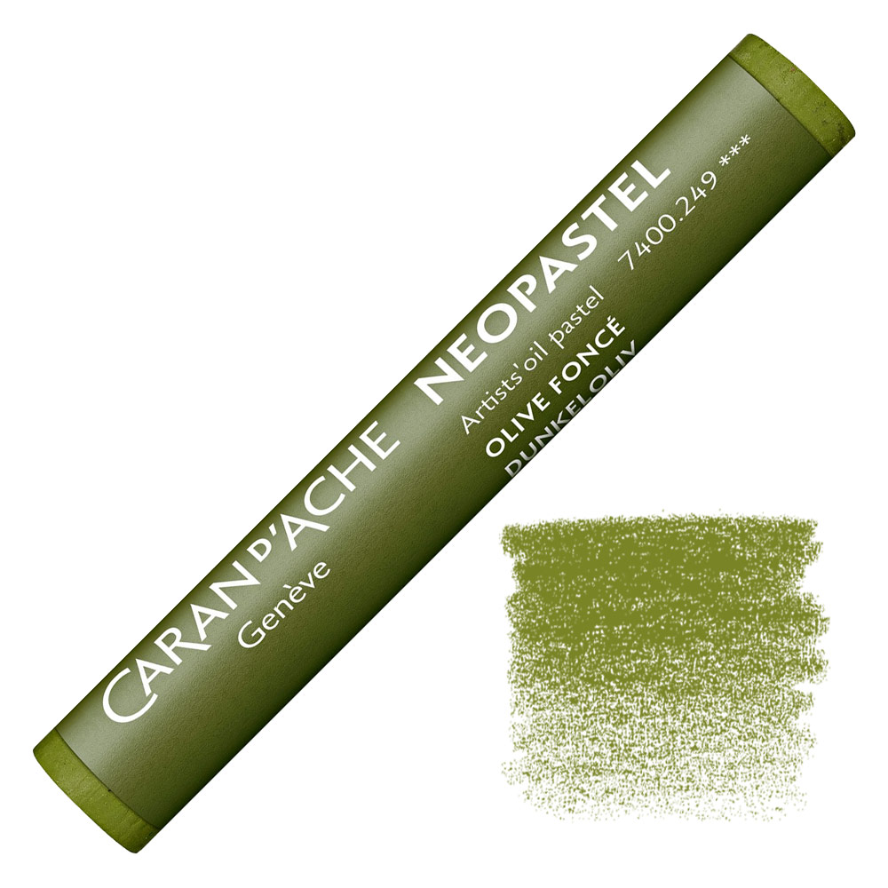 Caran d'Ache Neopastel Artists' Oil Pastel Olive