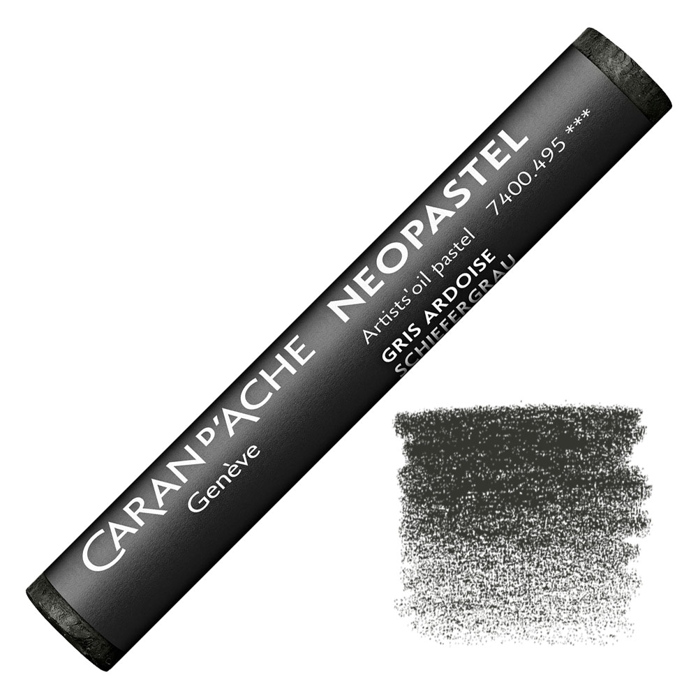 Caran d'Ache Neopastel Artists' Oil Pastel Slate Grey