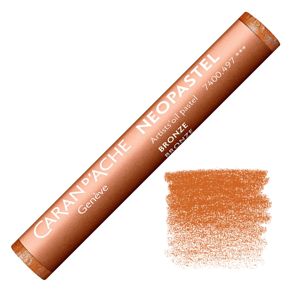 Caran d'Ache Neopastel Artists' Oil Pastel Bronze