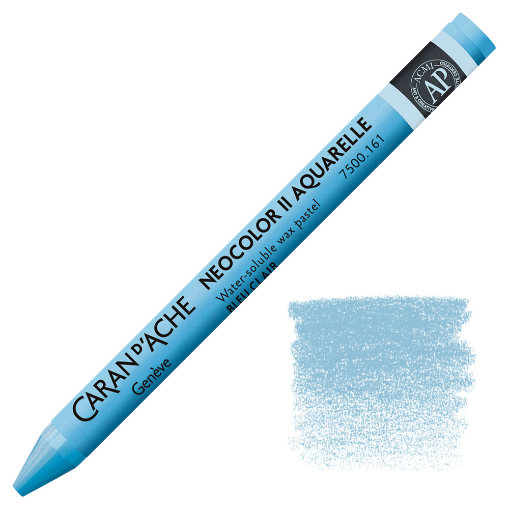 Caran d'Ache Neocolor II Water Soluble Wax Pastel Light Blue
