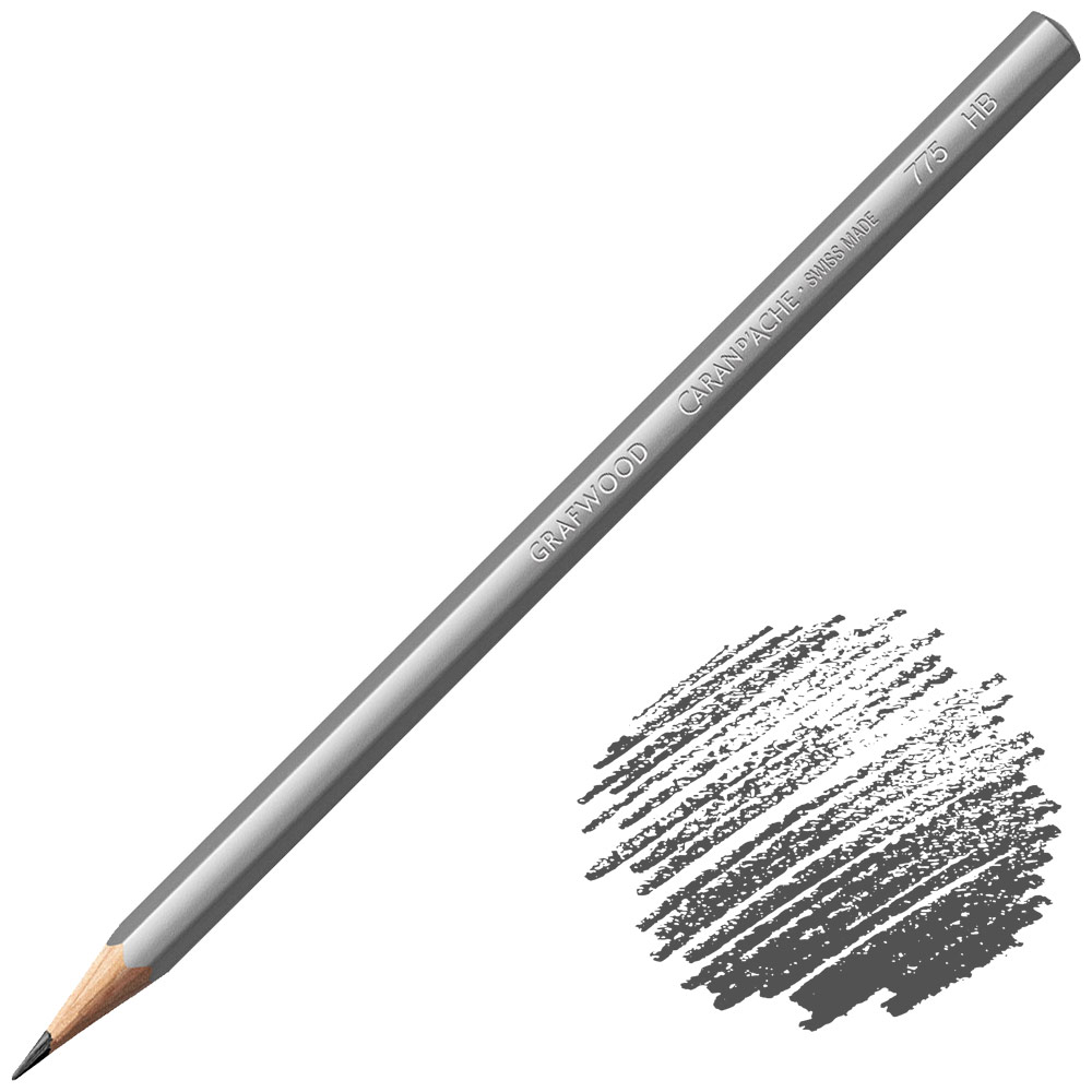 Caran d'Ache Grafwood 775 Graphite Pencil HB