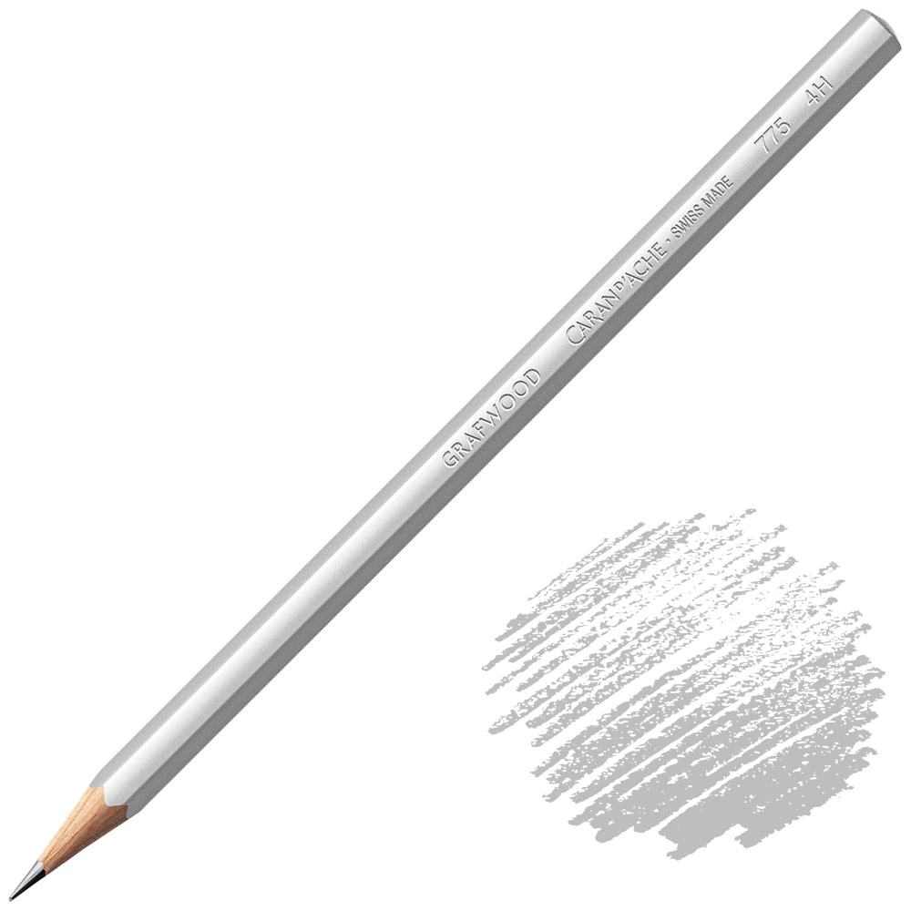 Caran d'Ache Grafwood 775 Graphite Pencil 4H