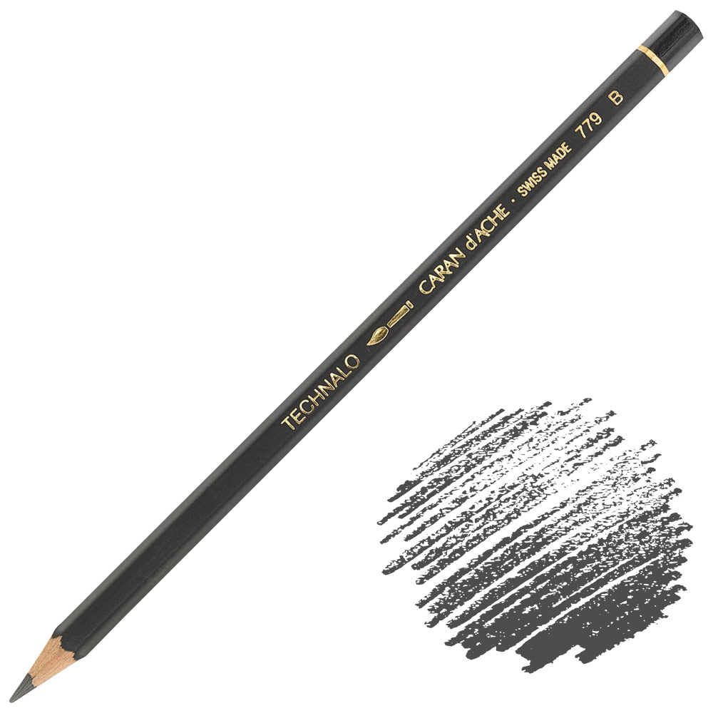 Caran d'Ache Technalo Water-Soluble Graphite Pencil B