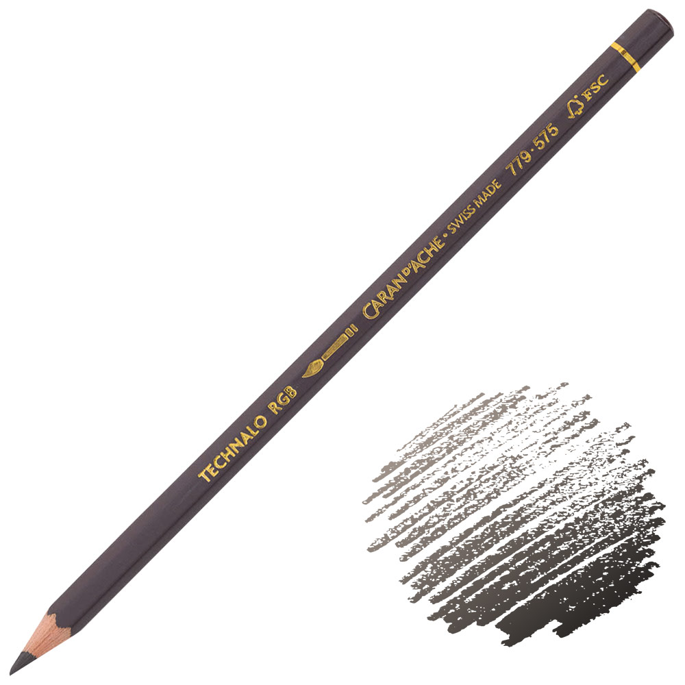 Caran d'Ache Technalo RGB Water-Soluble Graphite Pencil Red