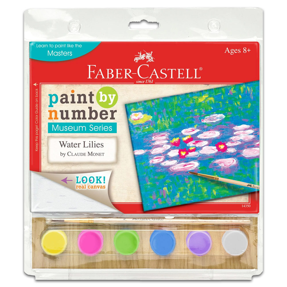 Faber-Castell Paint By Numbers Museum Series Water Lilies