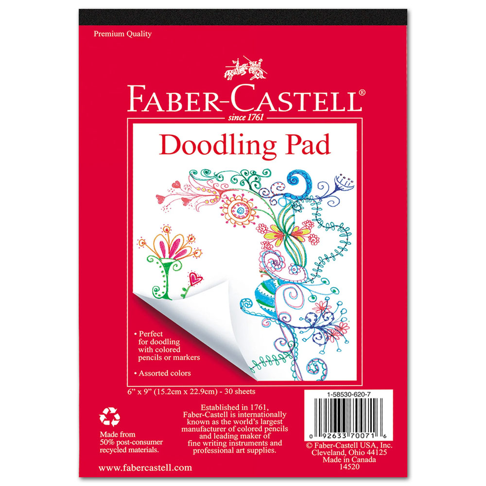 Faber-Castell Doodling Pad 6" x 9"