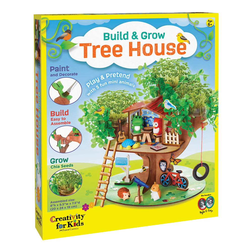 Faber-Castell Creativity for Kids Build & Grow Tree House