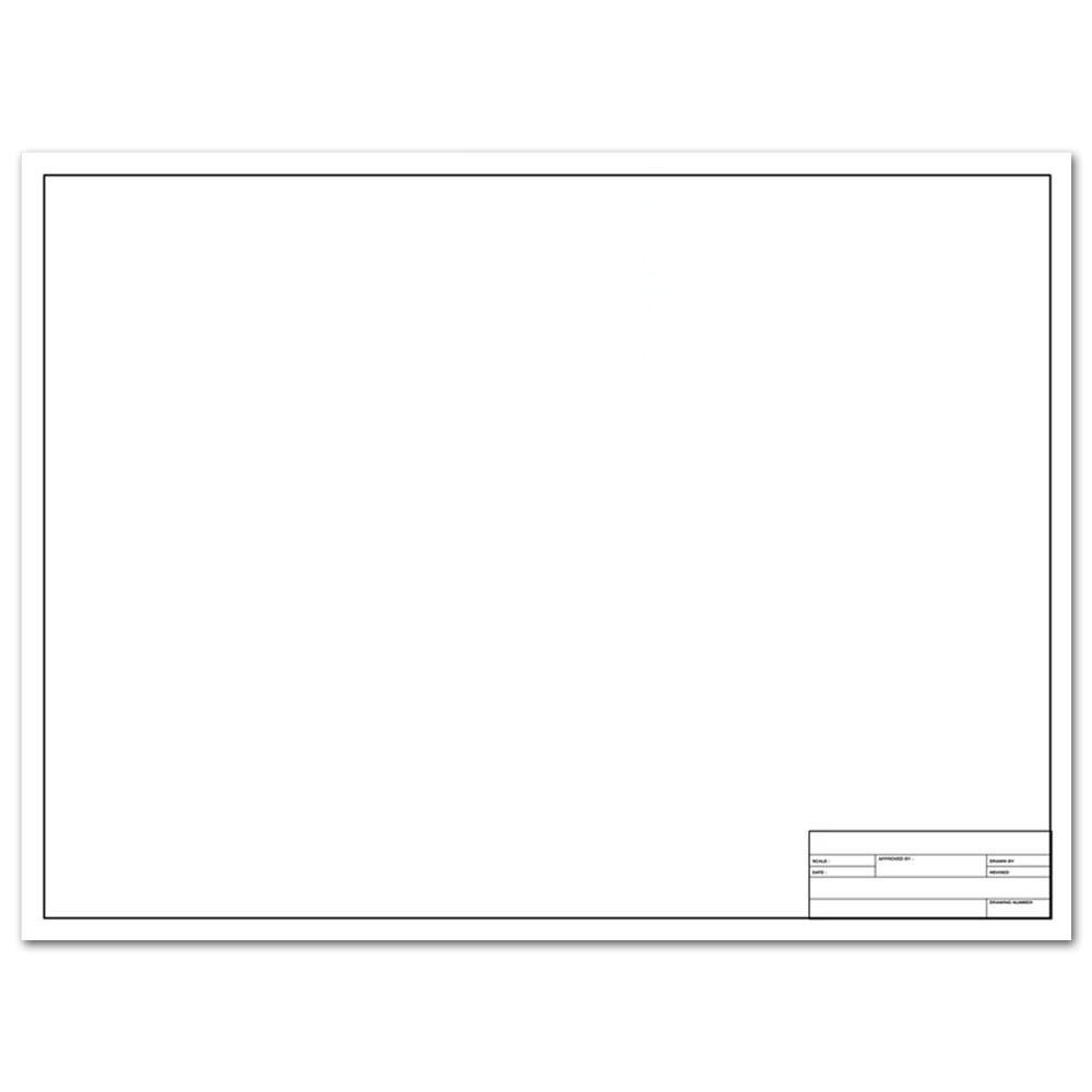 Departments - Clearprint 1000H Vellum Engineer Titleblock Sheet 18